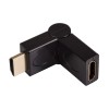 Adapter 180° Akyga AK-AD-40 HDMI (m) / HDMI (f) obracany kątowy