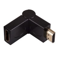Adapter 180° Akyga AK-AD-40 HDMI (m) / HDMI (f) obracany kątowy