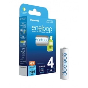 Set of Panasonic Eneloop R6/AA 2000mAh rechargeable batteries - 4 pcs.