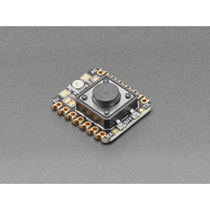 IoT Button with NeoPixel BFF - NeoPixel button and LED module for QT PY and Xiao