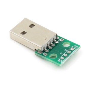 USB adapter for contact plate (male plug)
