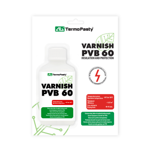 PVB 60 varnish for printed circuit boards - 50ml