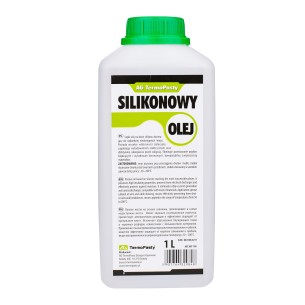 Silicone oil 1l, plastic bottle