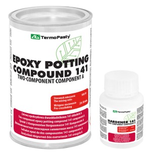 Epoxy filler 141 two-component 1kg, metal box