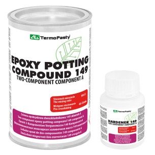 Epoxy filler 149 two-component 1kg, metal box