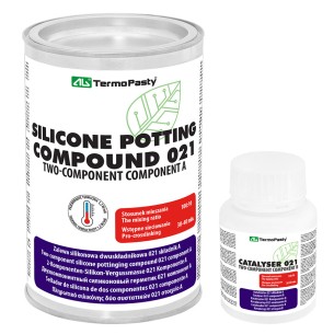Two-component silicone filler 029 1kg, metal box