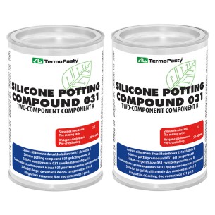 Two-component silicone filler 031 1kg, metal box