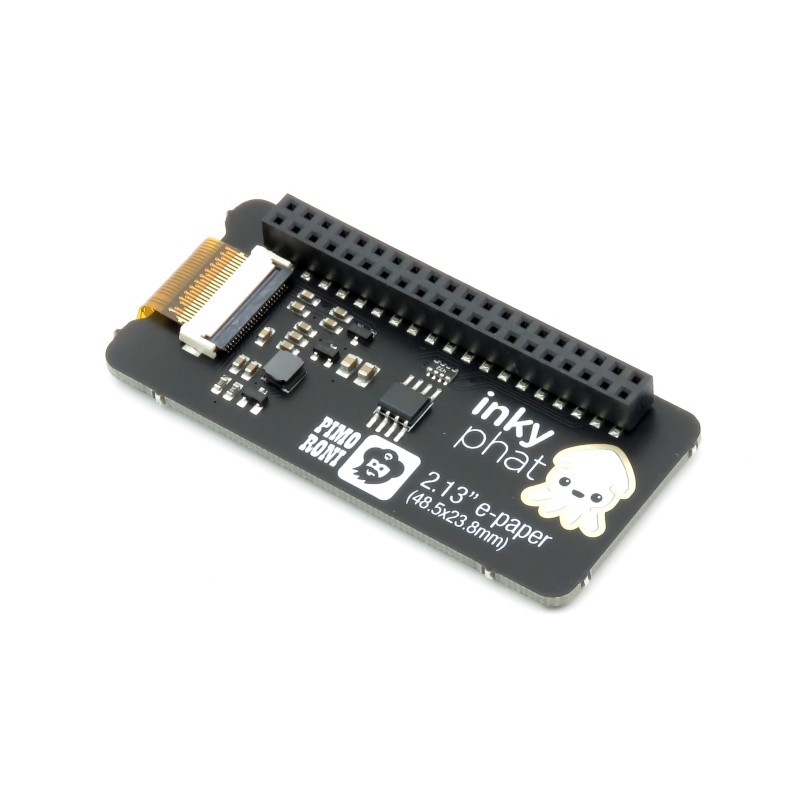 Inky pHAT (ePaper/eInk/EPD) - module with ePaper 2,13