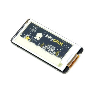 Inky pHAT (ePaper/eInk/EPD) - module with ePaper 2,13" display for Raspberry Pi (yellow/black/white)