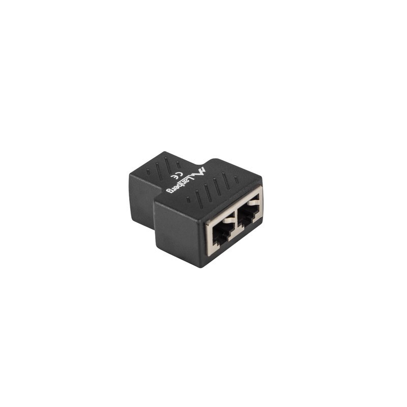 ADAPTER ZŁĄCZKA SIECIOWA RJ45->2X RJ45 EKRAN LANBERG