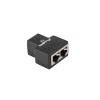 RJ45 INLINE COUPLER RJ45->2XRJ45 SHIELDED LANBERG