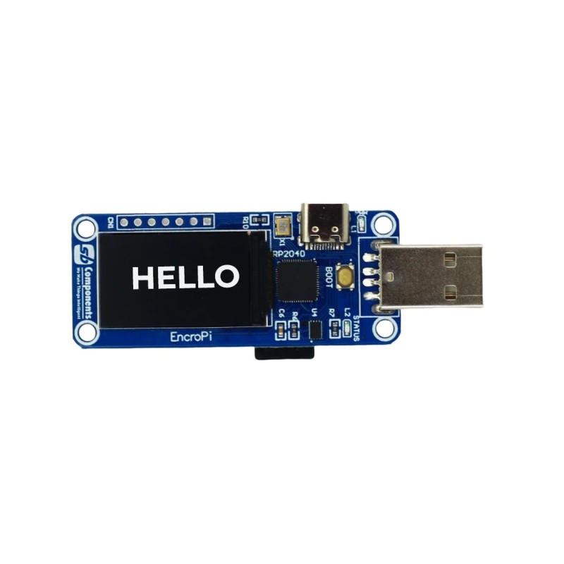 EncroPi - USB RTC модуль на базі мікроконтролера Raspberry Pi RP2040
