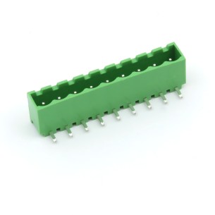 2EDGRC-5.0-9P - Male terminal block, angled, 9-pin, pitch 5.0 mm