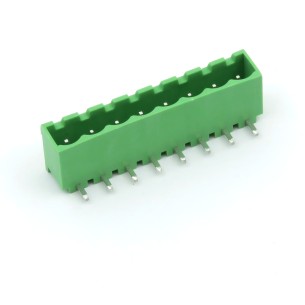 2EDGRC-5.0-8P - Male terminal block, angled, 8-pin, pitch 5.0 mm