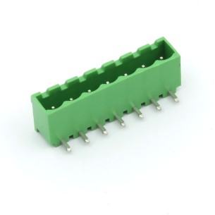 2EDGRC-5.0-7P - Male terminal block, angled, 7-pin, pitch 5.0 mm