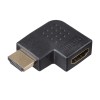 Adapter 90° Akyga HDMI / HDMI (f) side angle