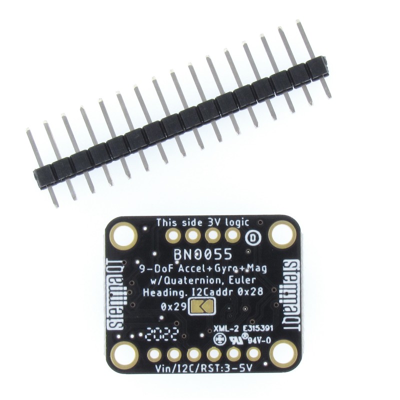 STEMMA QT 9-DOF Absolute Orientation IMU - модуль з 9-осьовим датчиком орієнтації BNO055
