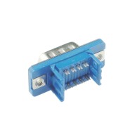 DB9 female tape connector