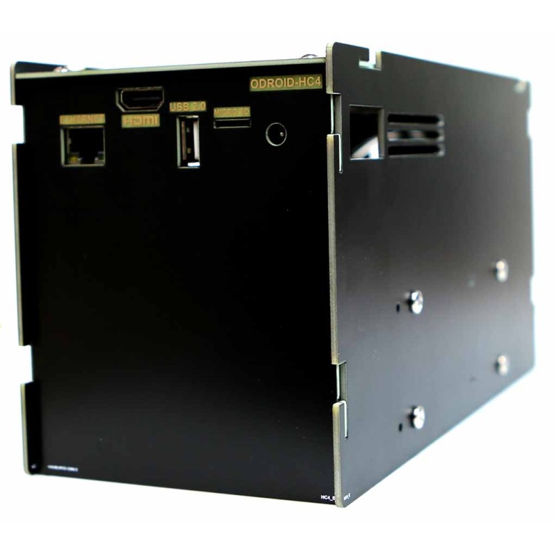HC4-P Transformation KIT - корпус для мінікомп'ютера Odroid HC4 (чорний)
