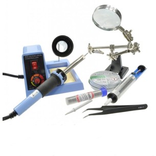 ZD-99 soldering station with accessories - a complete set for beginner electronics