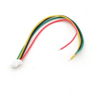 Cable with plug JST SH-1.0 4-pin 10cm