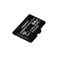 Kingston Canvas Select Plus 64GB C10 A1 microSD memory card