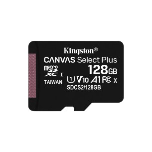 Kingston Canvas Select Plus 128GB C10 A1 microSD memory card