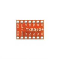 Logic converter with TXB0104 circuit