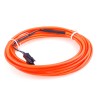 El Wire - czerwony przewód elektroluminescencyjny o długości 3m