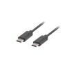 USB-C M/M 2.0 CABLE 0.5M BLACK LANBERG