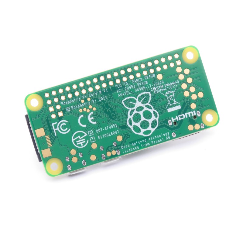 Raspberry Pi Zero W with 512MB RAM, 1GHz, WiFi, Bluetooth 4.1 - Kamami ...