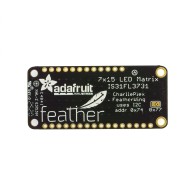 15x7 CharliePlex LED Matrix Display FeatherWing - COOL WHITE