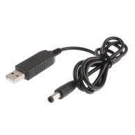 Przewód USB z przetwornicą 5V do 9V, DC Jack 2,1 x 5,5 mm