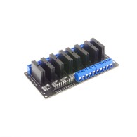 8-channel SSR relay module 240V/2A triggered by low state