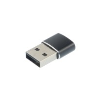 Adapter USB typu A do USB typu C (czarny)