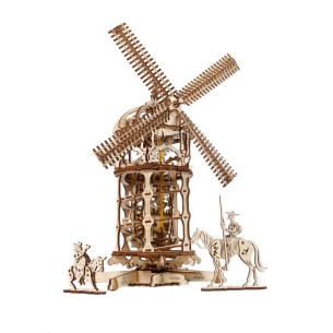 UGears Tower Windmill - mechanical model kit