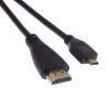 Kabel HDMI (M) - micro HDMI typ D (M) 1,5 m