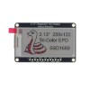 2.13" 250x122 Tri-Color eInk/ePaper Display - module with 3-colour e-Paper display 2.13" 250x122
