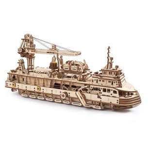 UGears Statek Badawczy - model mechaniczny