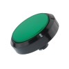 Duży, okrągły przycisk z podświetleniem LED, 100mm (zielony)