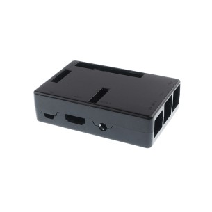 Case for Raspberry PI 2/B+/3 BLACK with snaps
