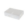 Case for Raspberry PI 2/B+/3 WHITE with snaps