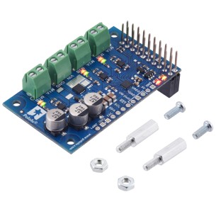 Motoron M3H550 Triple Motor Controller - 3-channel DC motor controller for Raspberry Pi (soldered connectors)