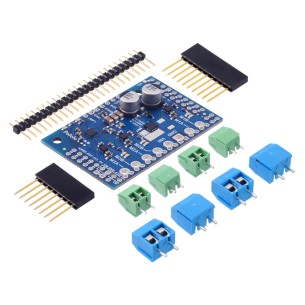 Motoron M3S550 Triple Motor Controller Shield - 3-channel DC motor controller for Arduino (for assembly)