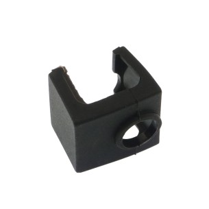 Silicone shield for the heating block of the 3D printer type MK10 (black)