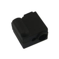 Silicone shield for the heating block of the 3D printer type Volcano (black)