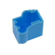Silicone shield for the heating block of the 3D printer type Volcano (blue)