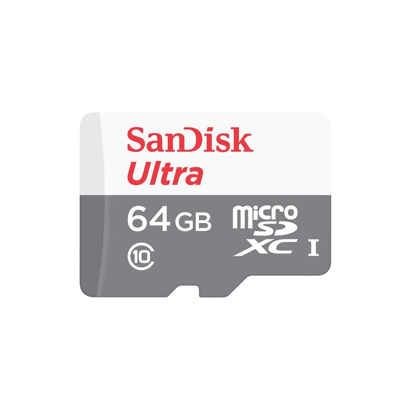 SanDisk Ultra 64GB 100MB/s C10 microSD Memory Card