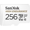 Karta pamięci microSDXC SanDisk High Endurance 256GB V30 z adapterem