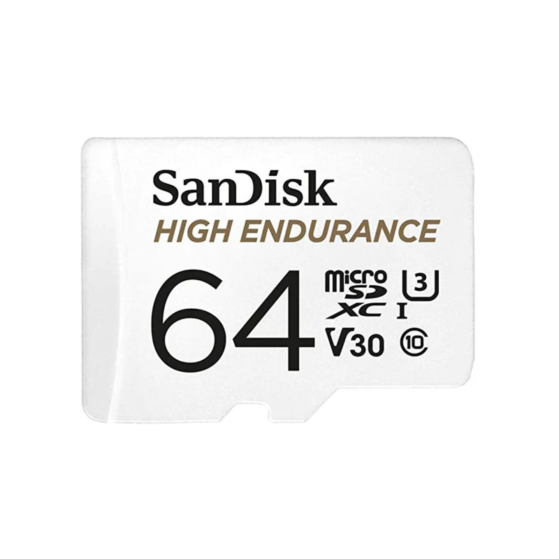 Karta pamięci microSDXC SanDisk High Endurance 64GB V30 z adapterem